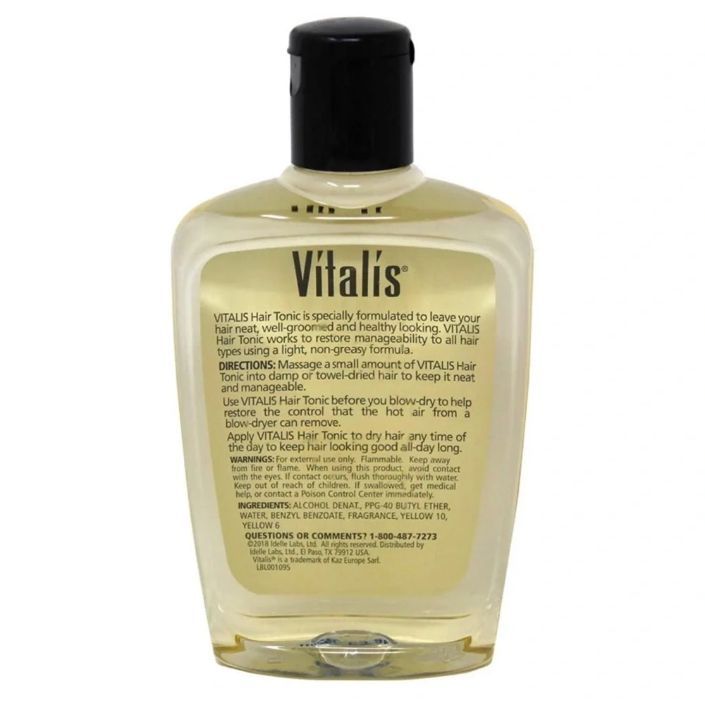 Vitalis Hair Tonic, Eucalyptus, 7 Ounce VHTF - Picture 2 of 3